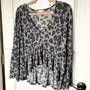 Altard State Leopard Print Top